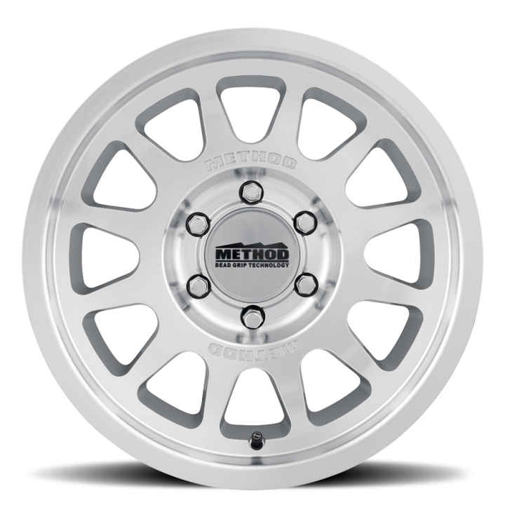Method MR703 Bead Grip 17x8.5 +35mm Offset 6x5.5 106.25mm CB Machined - Clear Coat Wheel