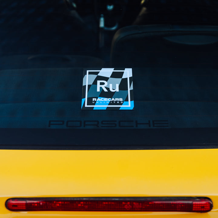 RU Chrome Sticker