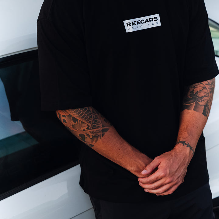 Box Logo Black Tee