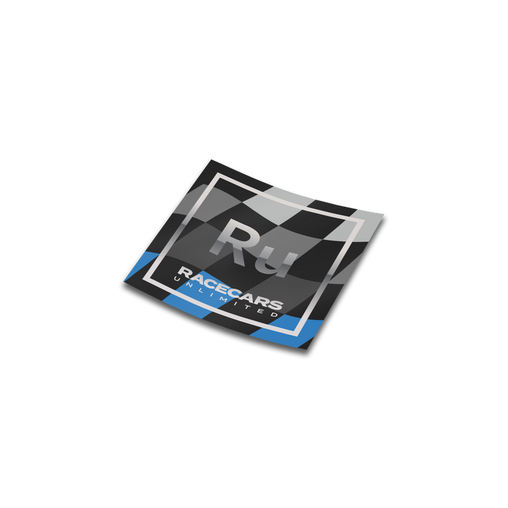 RU Chrome Sticker